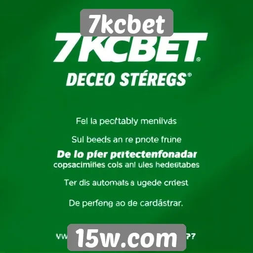 7kcbet oferece promoções exclusivas para novos usuários