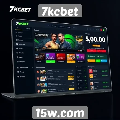 Interface do 7kcbet é amigável e intuitiva
